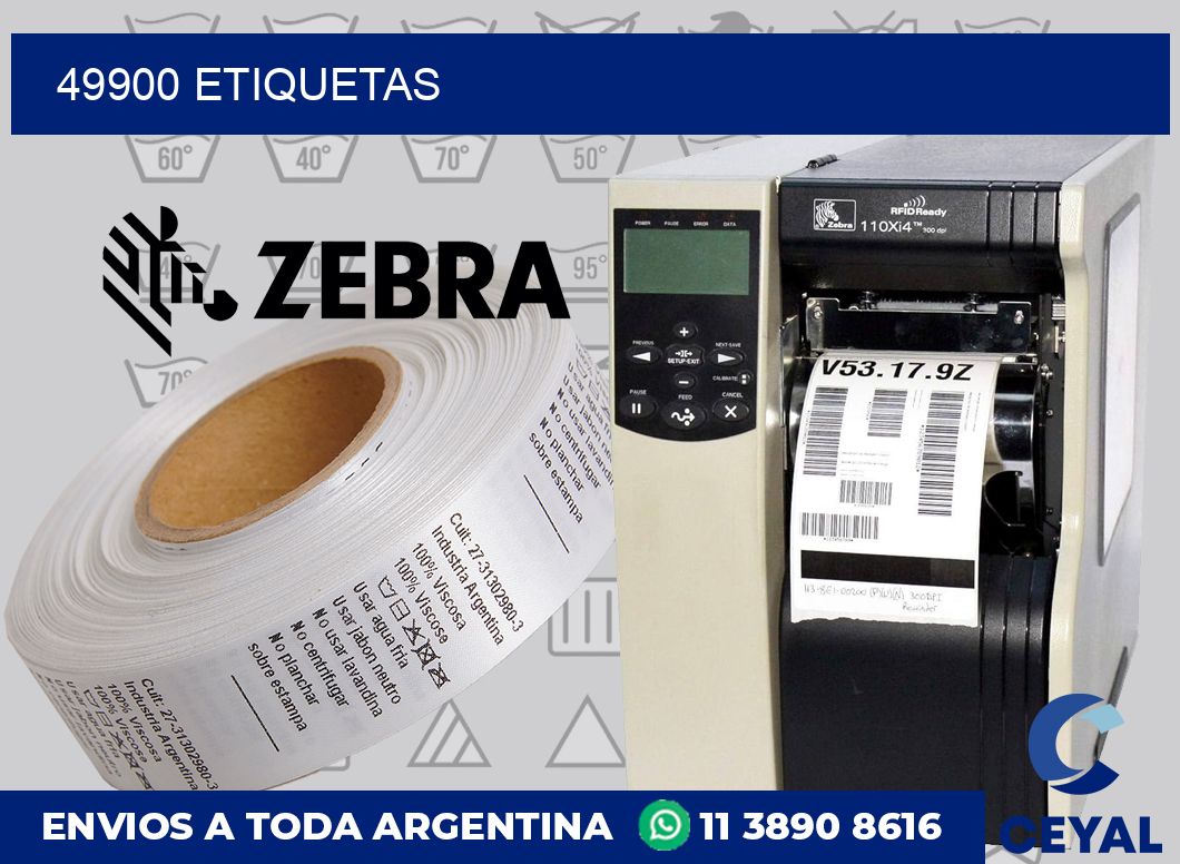 49900 etiquetas