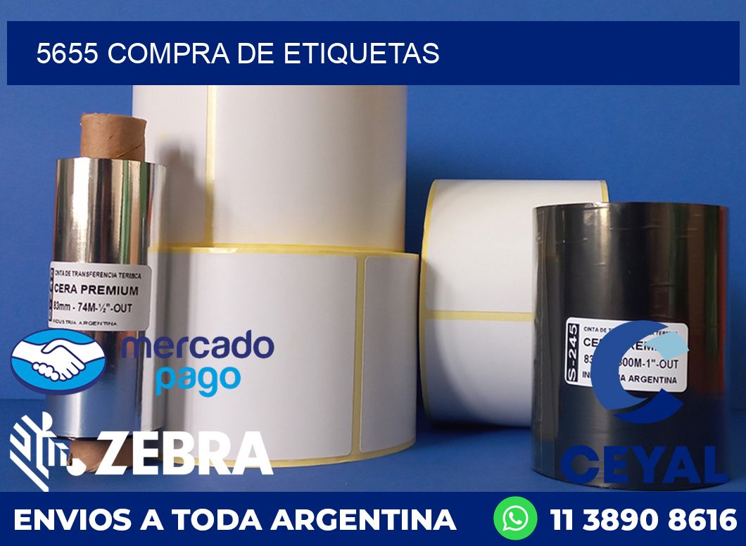 5655 compra de etiquetas