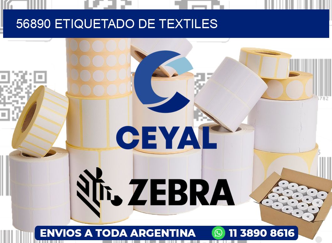 56890 Etiquetado de textiles