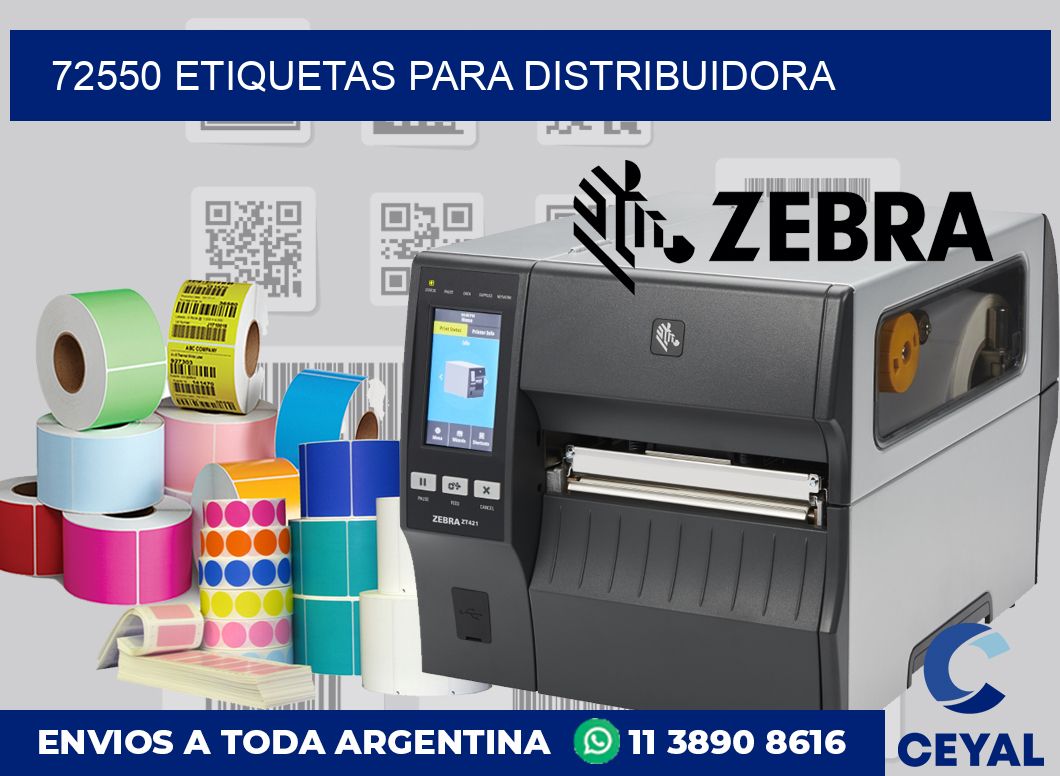 72550 etiquetas para distribuidora