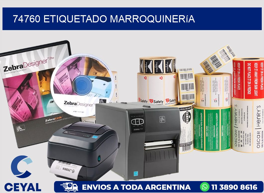 74760 Etiquetado marroquinería