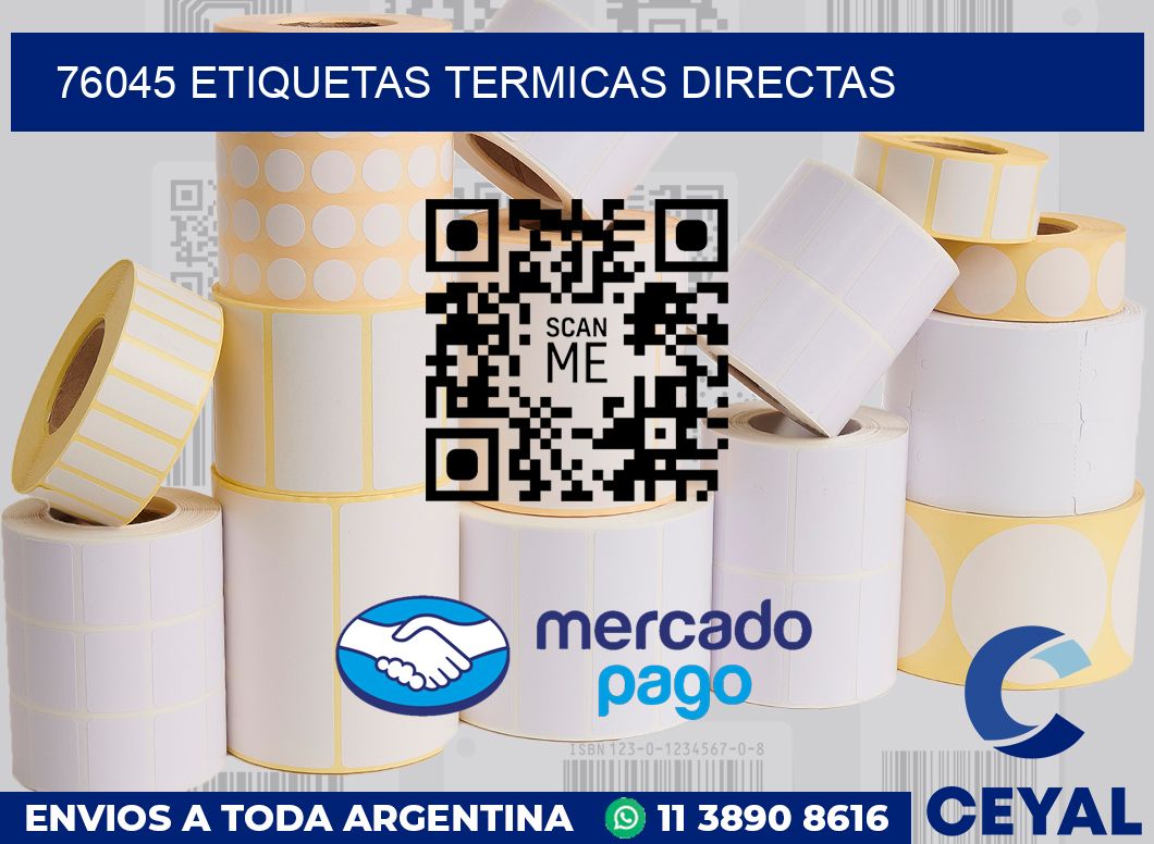 76045 Etiquetas termicas directas