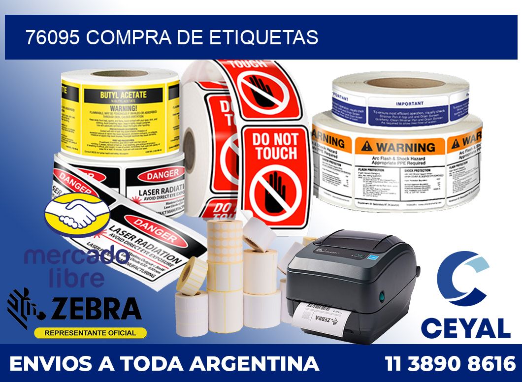 76095 Compra de etiquetas