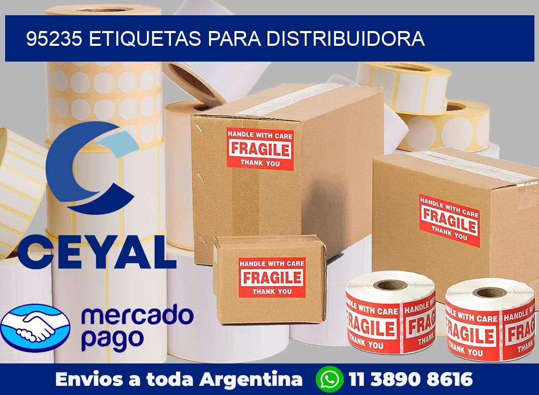 95235 Etiquetas para distribuidora