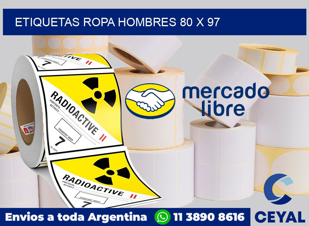 Etiquetas ropa hombres 80 x 97