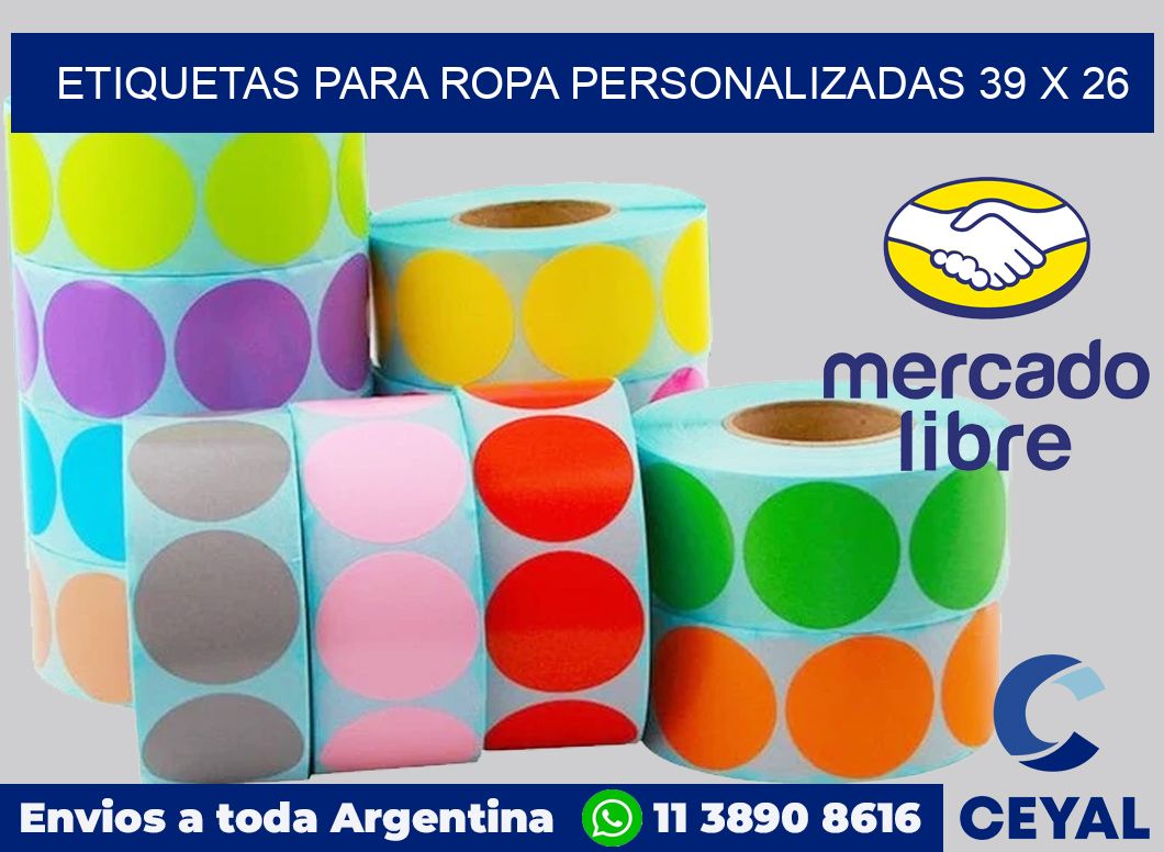 etiquetas para ropa personalizadas 39 x 26