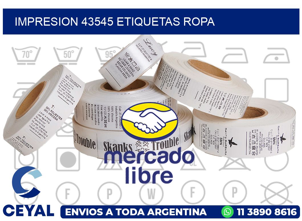 impresion 43545 etiquetas ropa