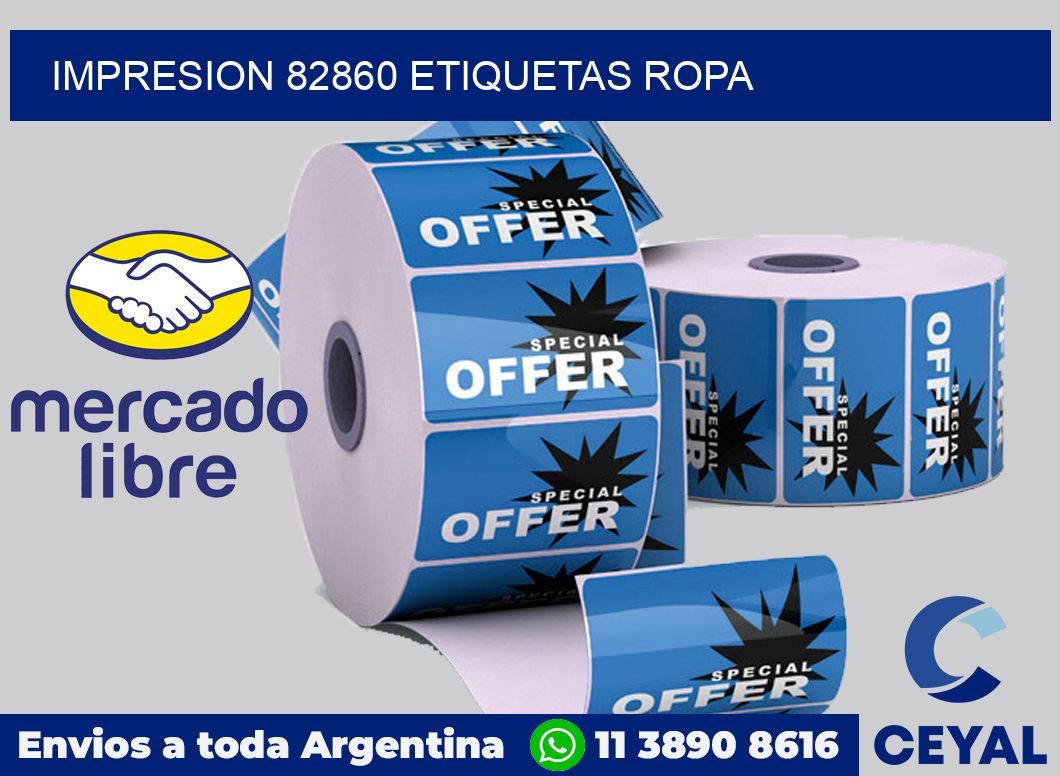 impresion 82860 etiquetas ropa