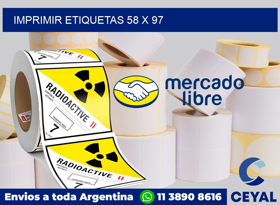 imprimir etiquetas 58 x 97