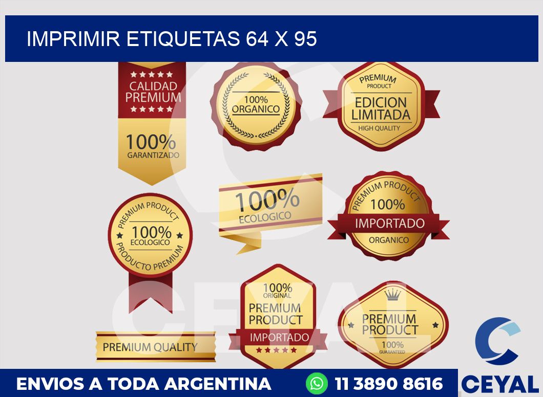 imprimir etiquetas 64 x 95
