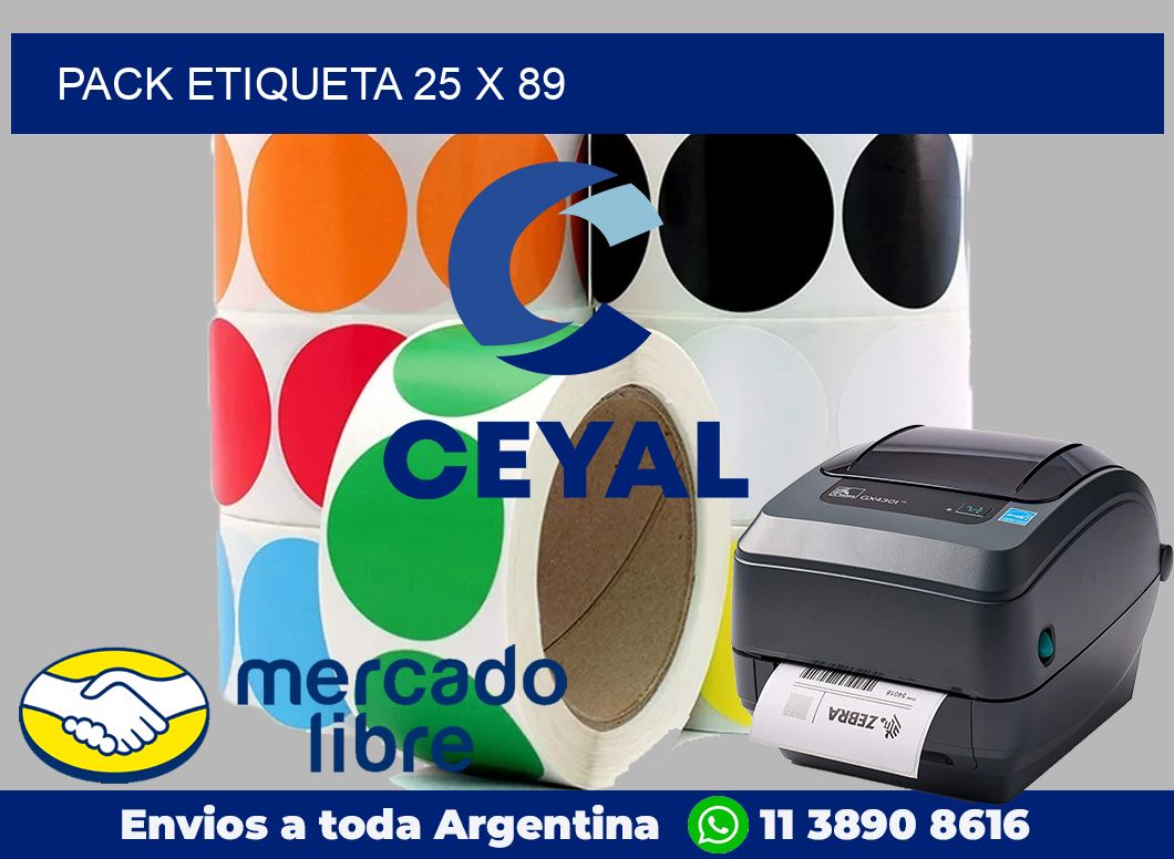 pack etiqueta 25 x 89
