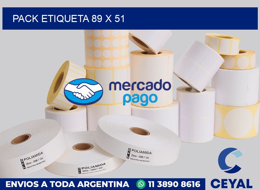 pack etiqueta 89 x 51