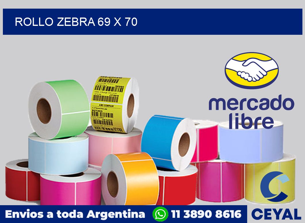 rollo zebra 69 x 70