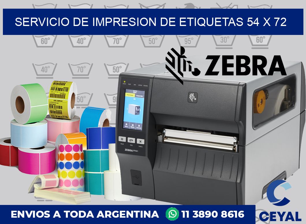 servicio de impresion de etiquetas 54 x 72