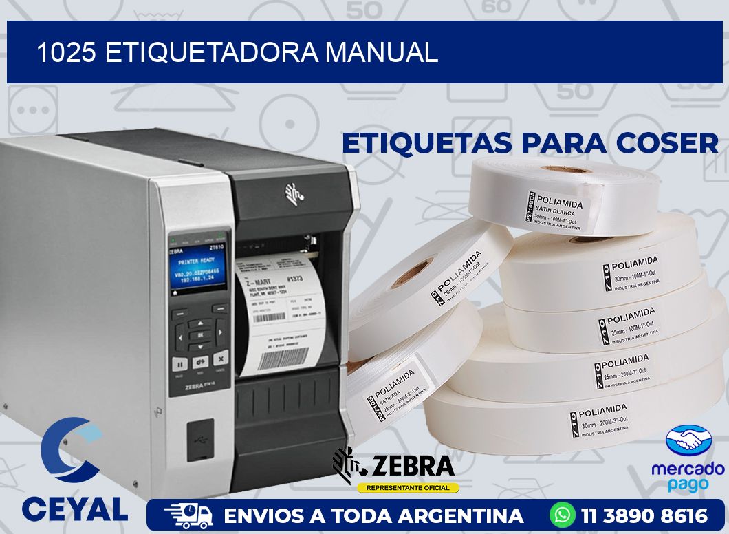1025 ETIQUETADORA MANUAL