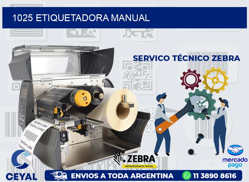 1025 ETIQUETADORA MANUAL