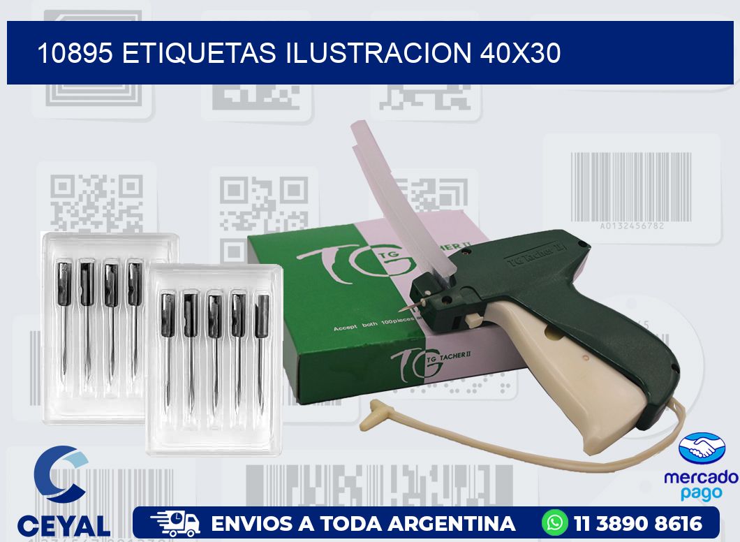 10895 ETIQUETAS ILUSTRACION 40X30