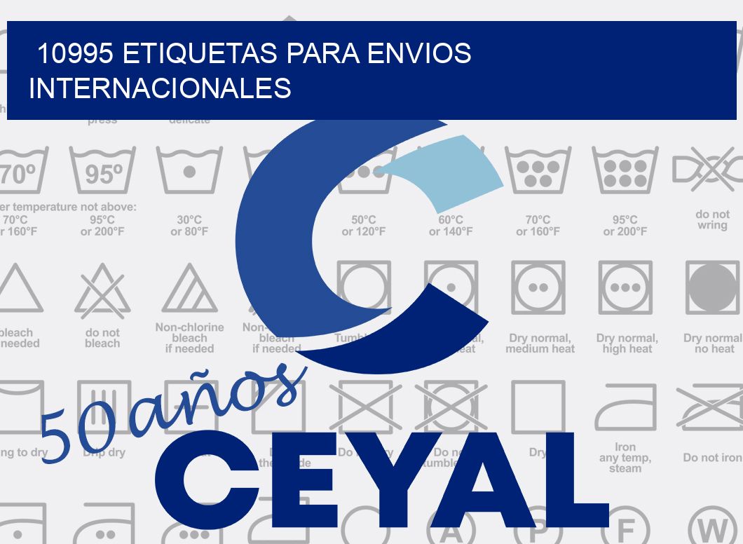10995 ETIQUETAS PARA ENVIOS INTERNACIONALES