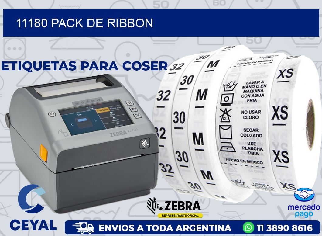11180 PACK DE RIBBON