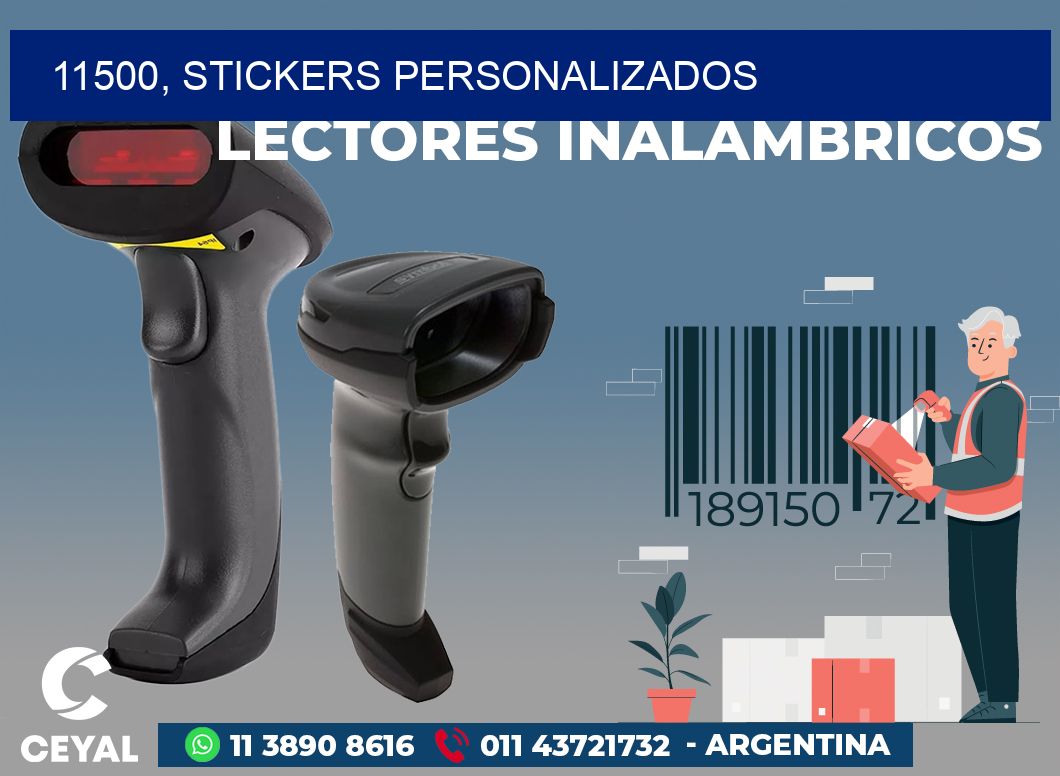 11500, stickers personalizados