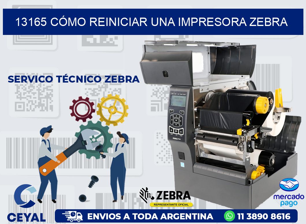 13165 CÓMO REINICIAR UNA IMPRESORA ZEBRA