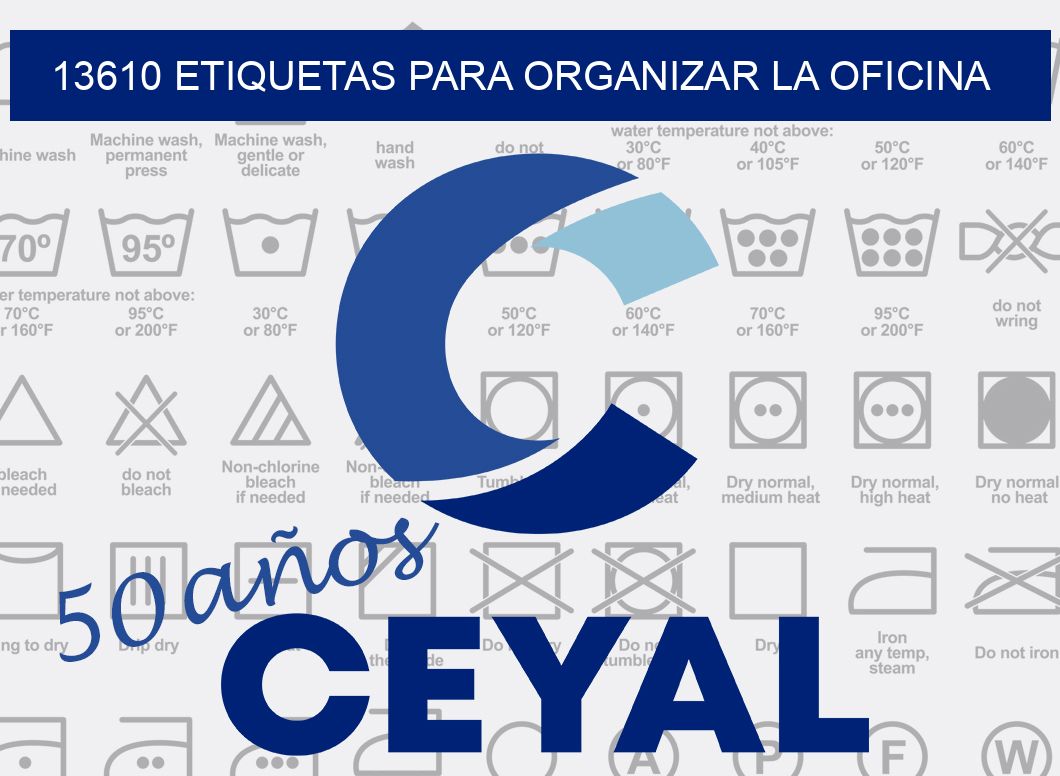 13610 ETIQUETAS PARA ORGANIZAR LA OFICINA