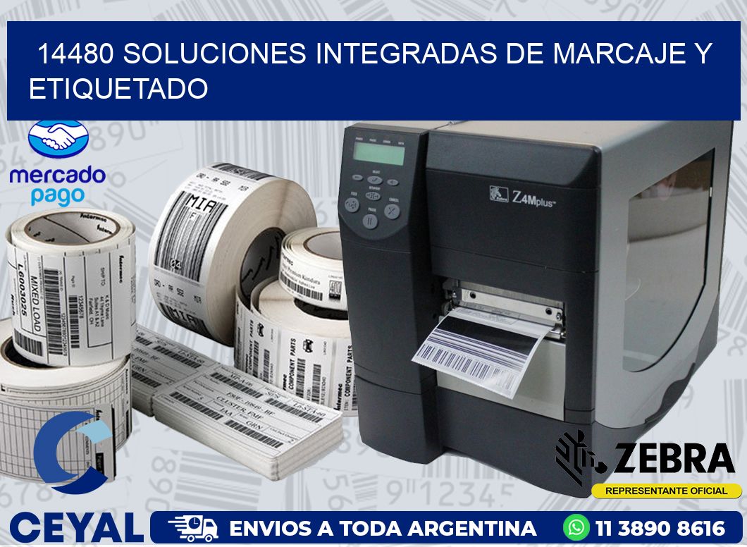 14480 SOLUCIONES INTEGRADAS DE MARCAJE Y ETIQUETADO
