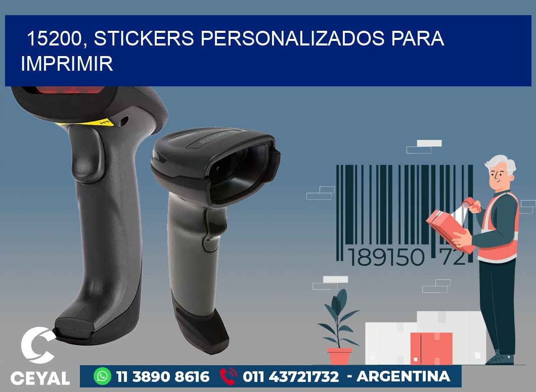 15200, stickers personalizados para imprimir
