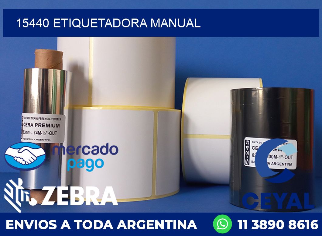 15440 ETIQUETADORA MANUAL