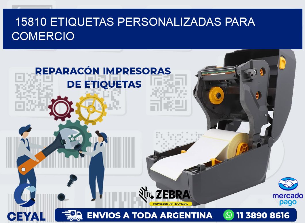 15810 ETIQUETAS PERSONALIZADAS PARA COMERCIO
