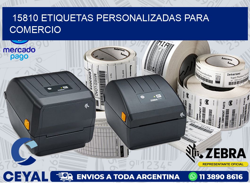 15810 ETIQUETAS PERSONALIZADAS PARA COMERCIO