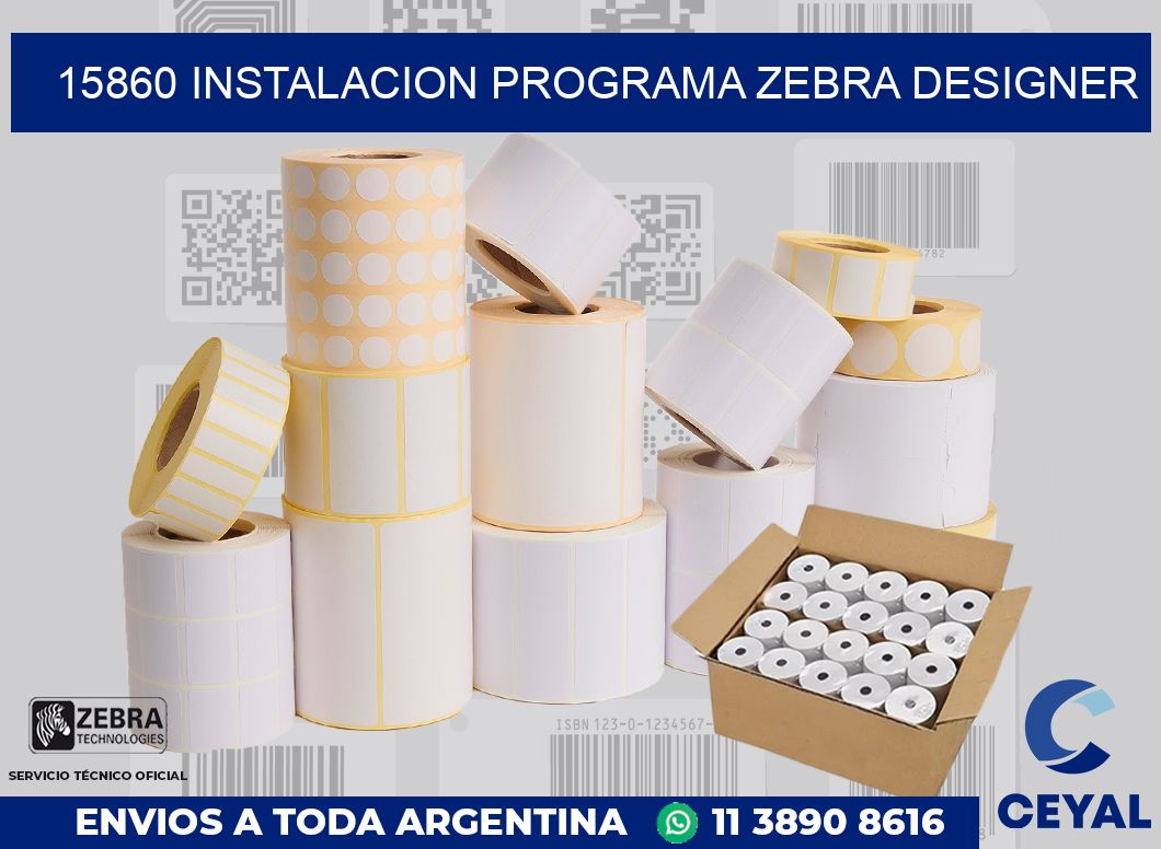 15860 INSTALACION PROGRAMA ZEBRA DESIGNER