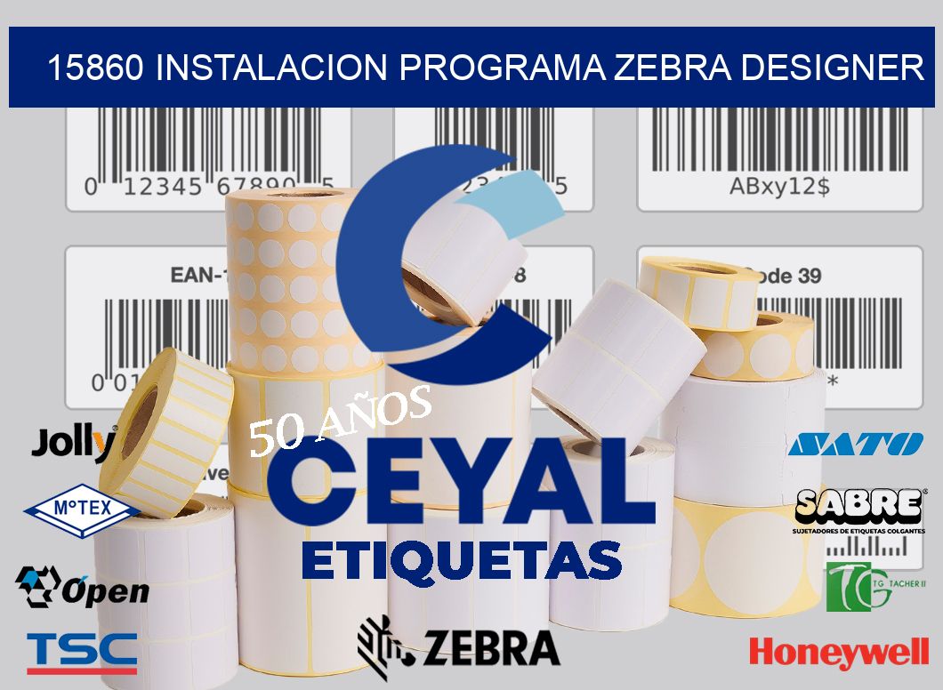 15860 INSTALACION PROGRAMA ZEBRA DESIGNER