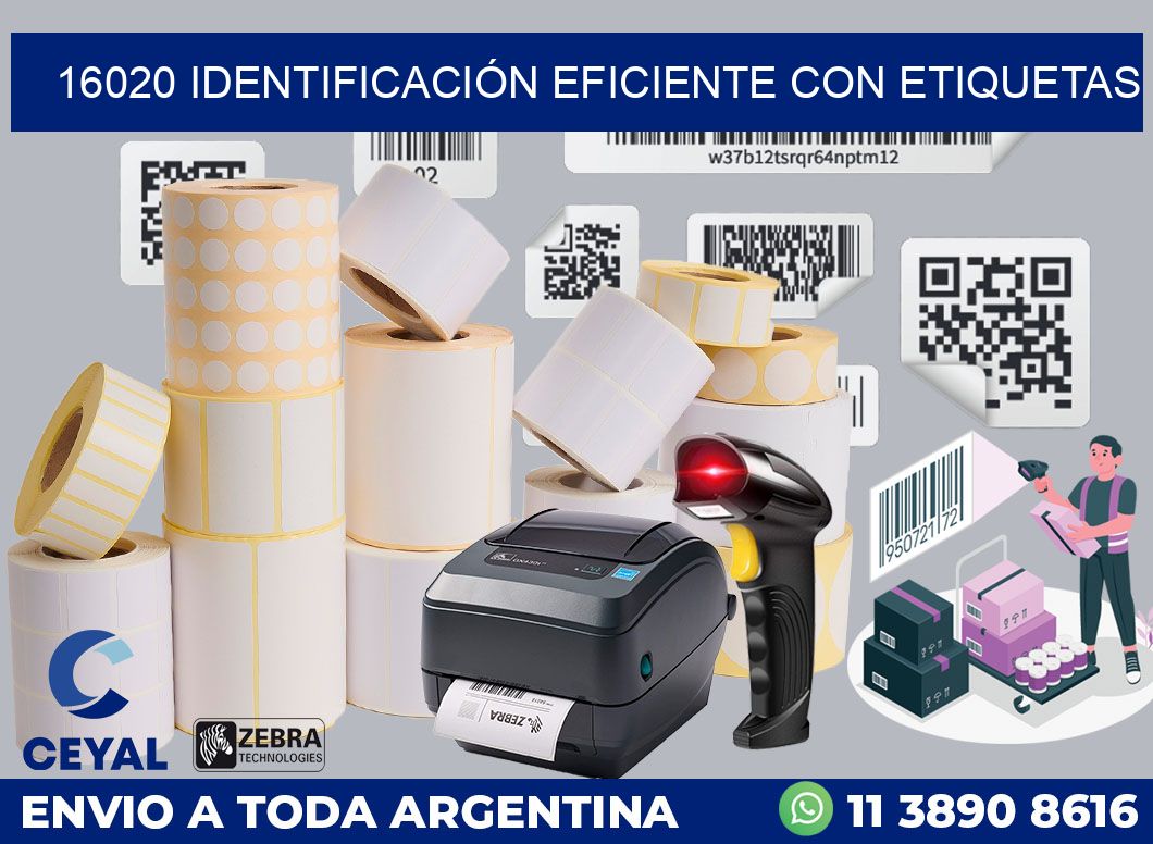 16020 IDENTIFICACIÓN EFICIENTE CON ETIQUETAS