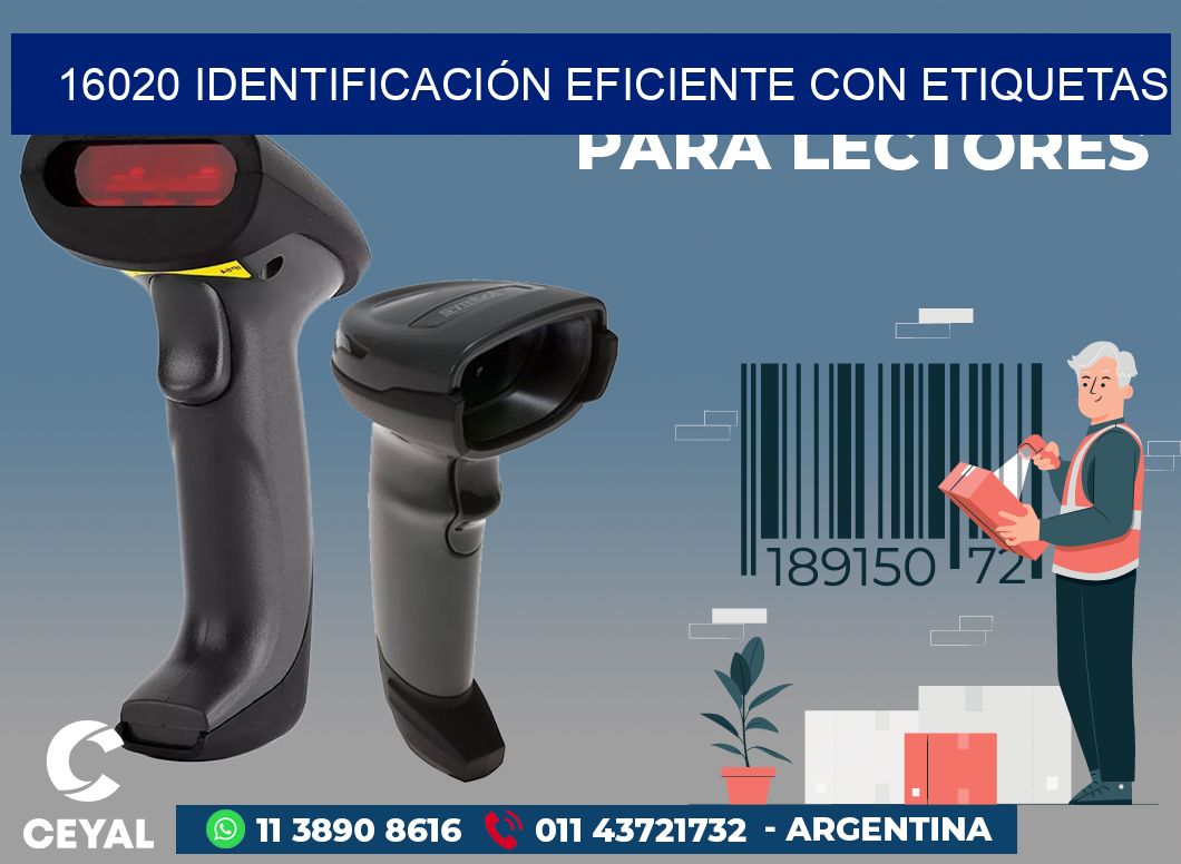16020 IDENTIFICACIÓN EFICIENTE CON ETIQUETAS