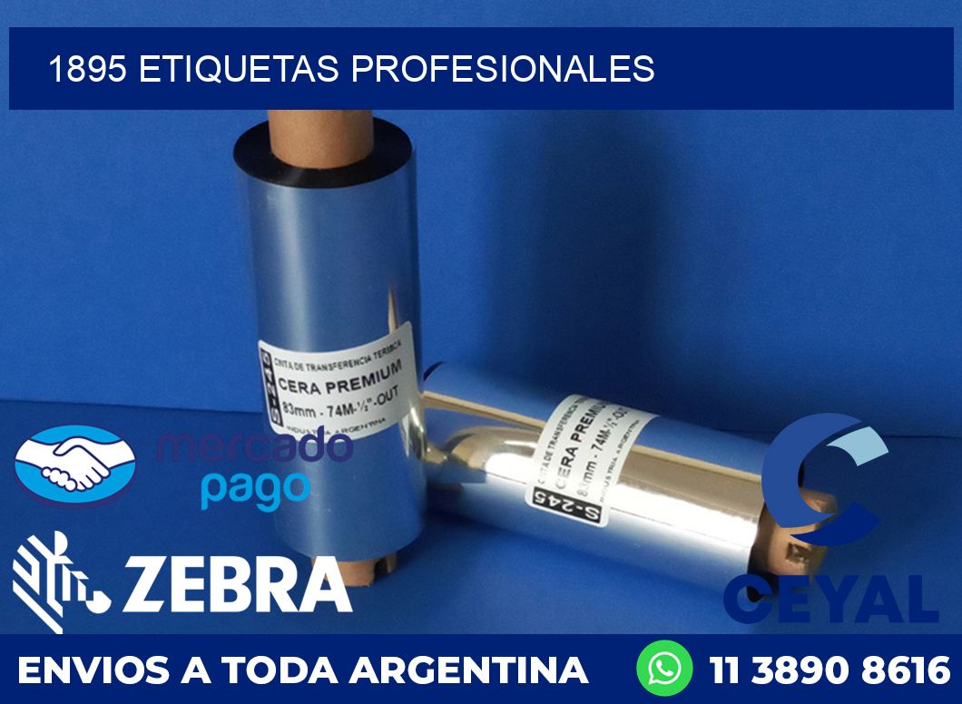 1895 ETIQUETAS PROFESIONALES
