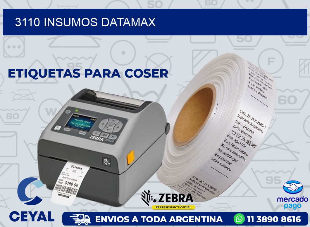 3110 INSUMOS DATAMAX