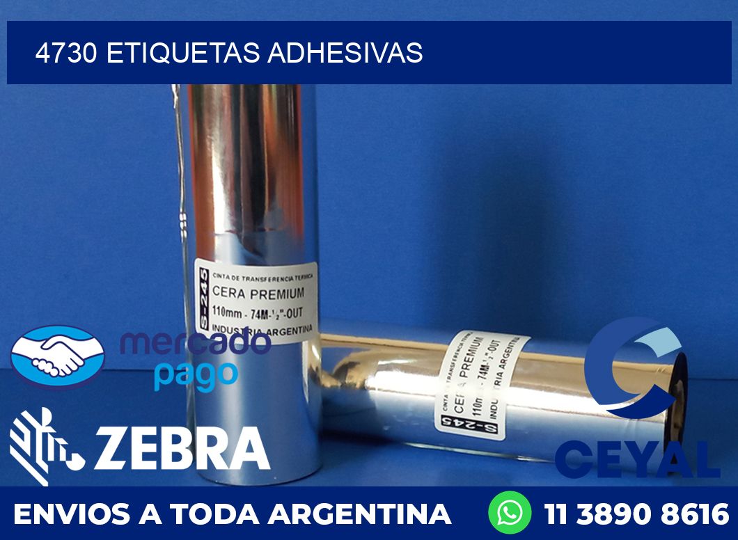 4730 ETIQUETAS ADHESIVAS