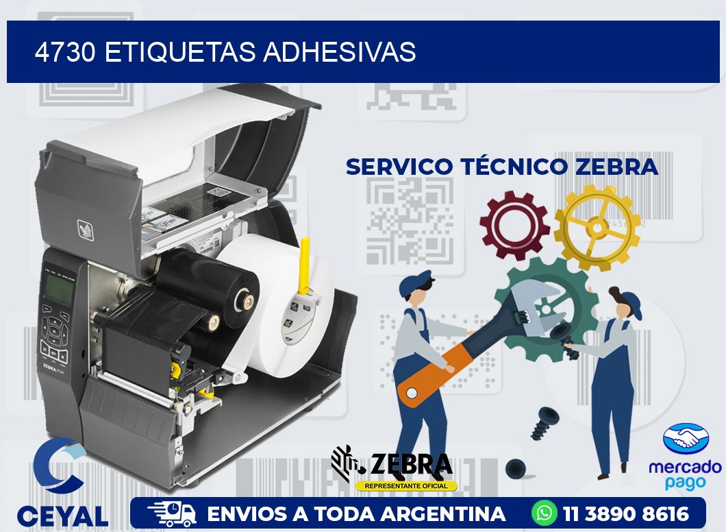 4730 ETIQUETAS ADHESIVAS