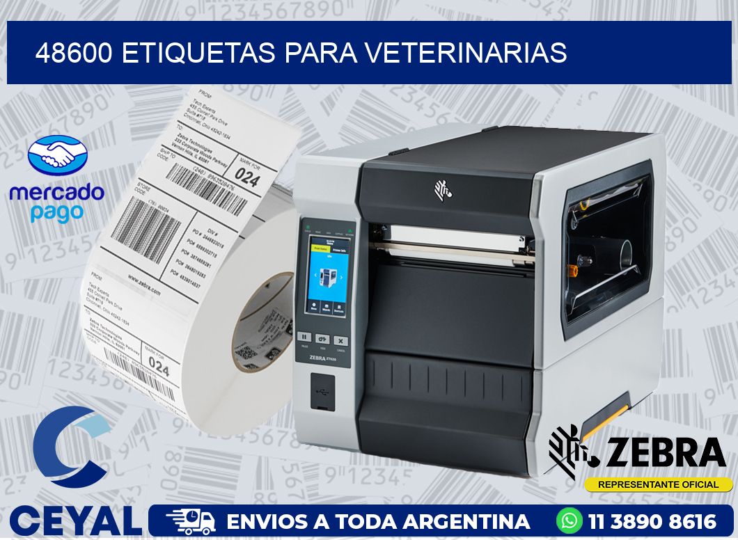 48600 ETIQUETAS PARA VETERINARIAS