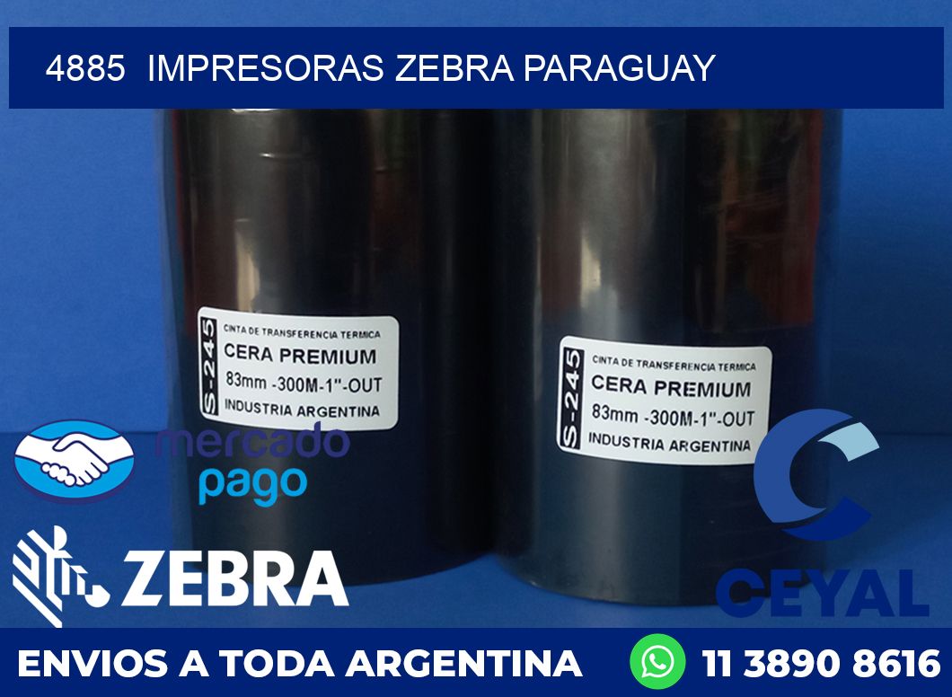 4885  IMPRESORAS ZEBRA PARAGUAY