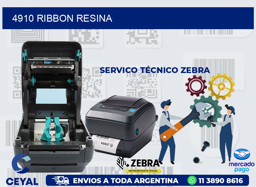 4910 RIBBON RESINA