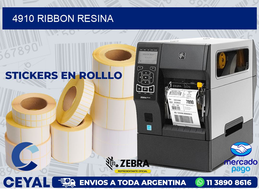 4910 RIBBON RESINA