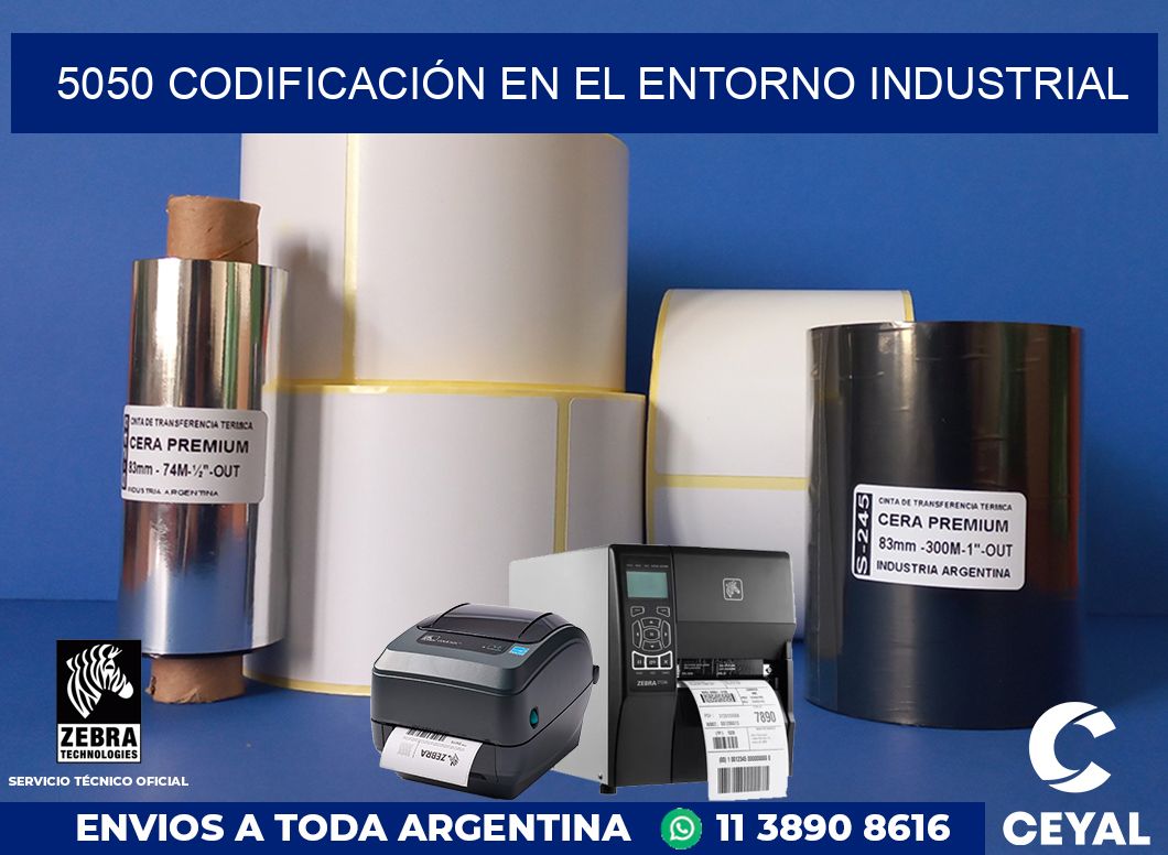 5050 CODIFICACIÓN EN EL ENTORNO INDUSTRIAL
