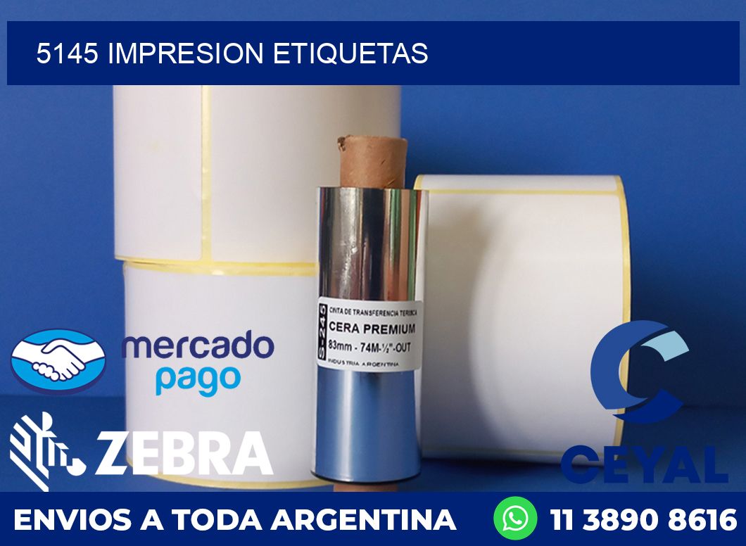 5145 IMPRESION ETIQUETAS