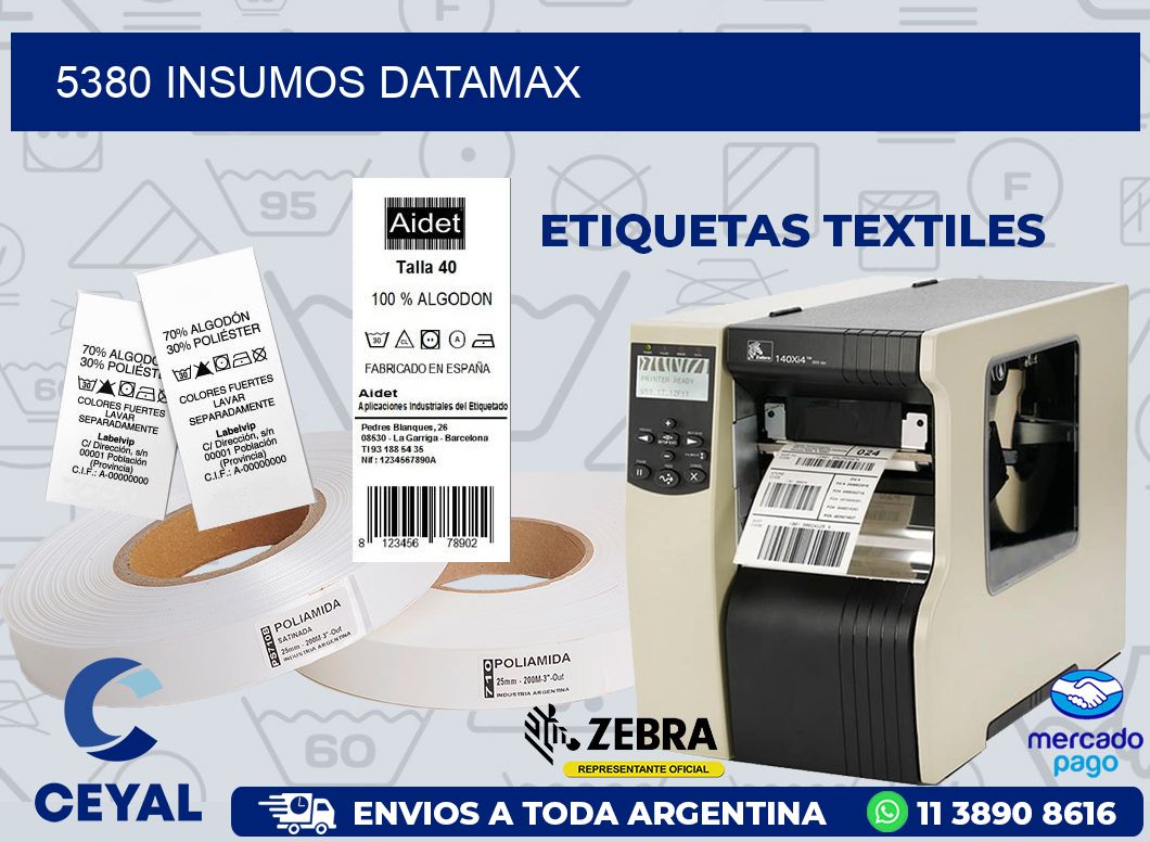 5380 INSUMOS DATAMAX
