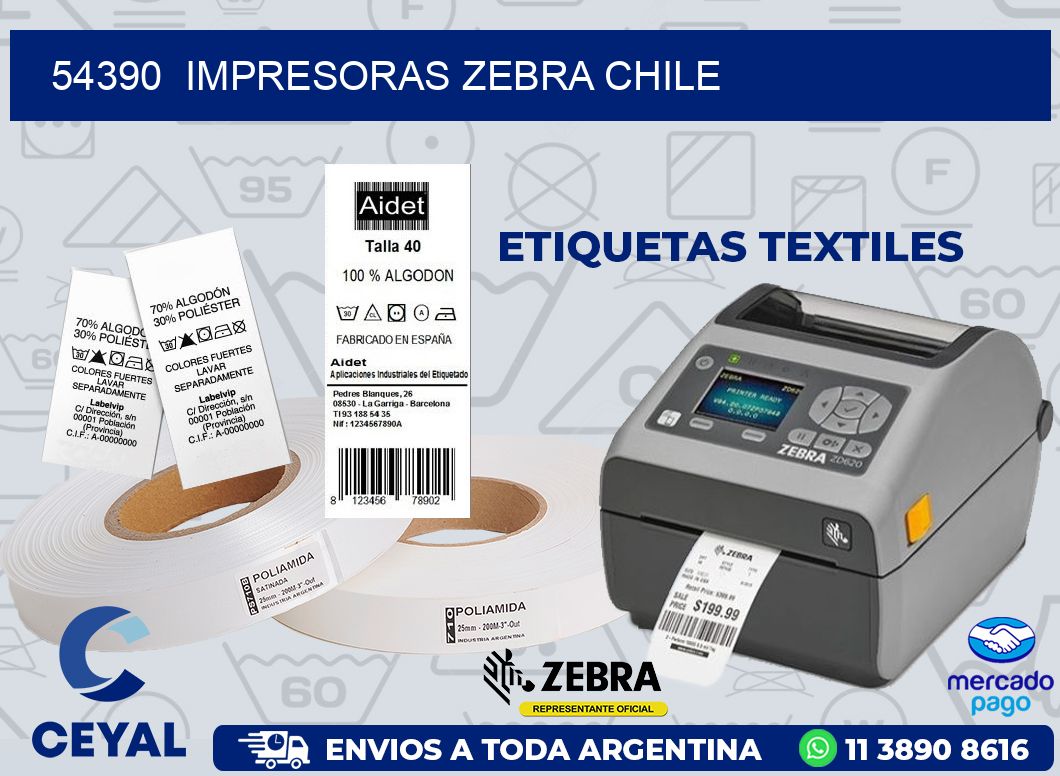 54390  IMPRESORAS ZEBRA CHILE