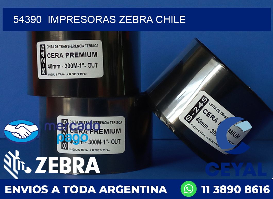 54390  IMPRESORAS ZEBRA CHILE