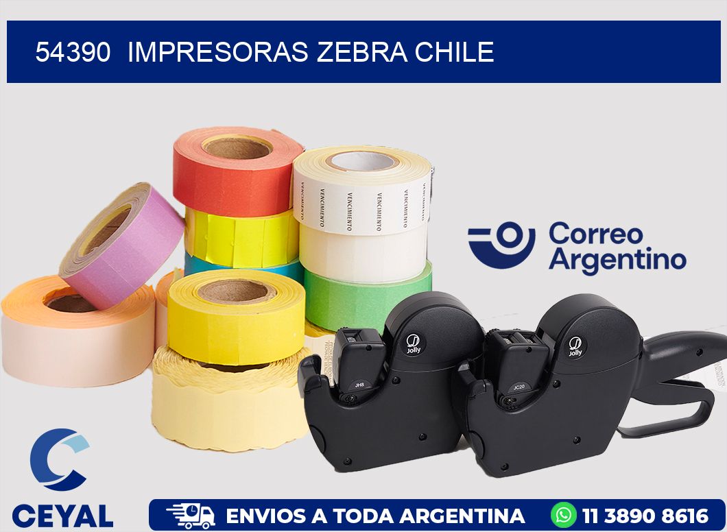 54390  IMPRESORAS ZEBRA CHILE