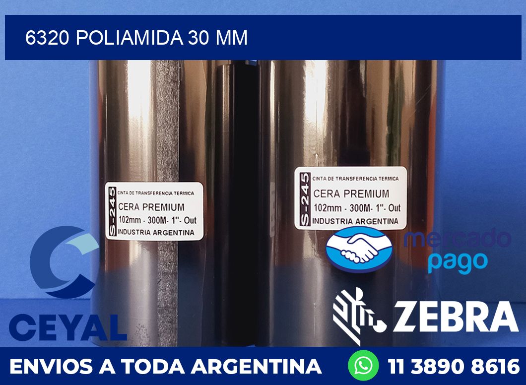 6320 POLIAMIDA 30 MM
